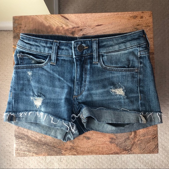 DL1961 Other - DL1961 LUCY CUT OFF distressed jean shorts larimar